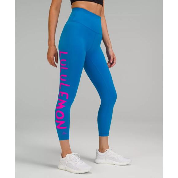 Lululemon Wunder Train High-Rise legging 24" Ed Curtis Special Edition - Picture 3 of 3